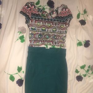 COMBO SALE- pencil skirt and crop top outfit